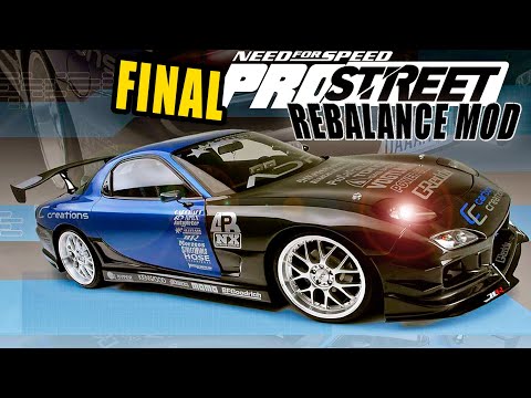 Видео: NFS PROSTREET Rebalance Mod! - Скинем короны со всех! (Финал) | Возможно, последний стрим на ютуб