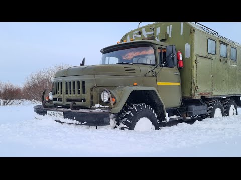 Видео: ЗИЛ 131 поехал на разведку местности, для выходных покатушек джипперов.