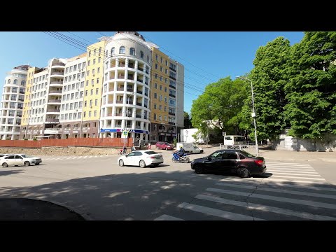 Видео: Прогулка в Кисловодске по жилым районам на электровелосипеде. 4 июня 2025 г.