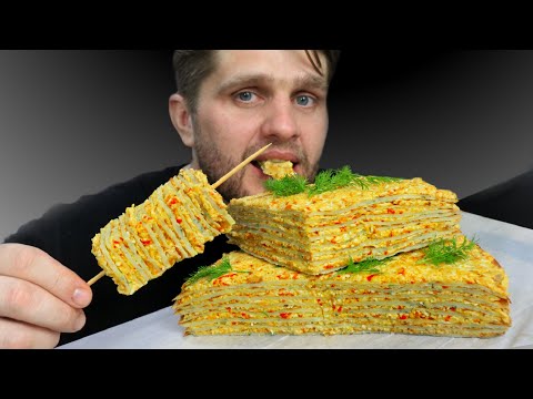 Видео: Что лучше Блинчики или Картошечка? Именно по этому я приготовил этот торт!