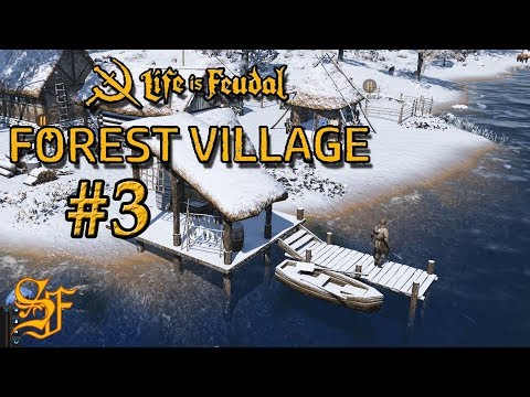 Видео: Life is Feudal: Forest Village | Зима наступила. Спец.заказ портному #3