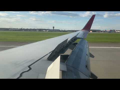 Видео: Аэрофлот • Boeing 737-800 • RA-73127 • Посадка в аэропорту Шереметьево