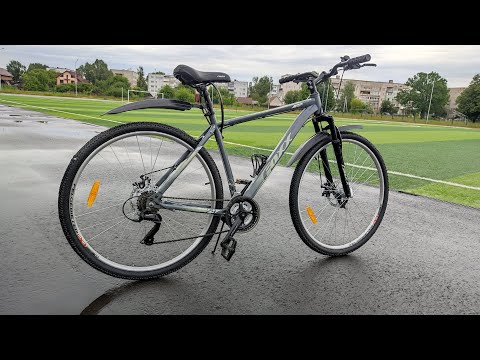 Видео: Велосипед FOXX 29" AZTEC D серый, сталь, размер 20" 29SHD.AZTECD.20GR2  #часть 1