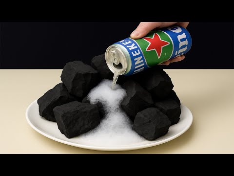 Видео: Разлейте пиво по углям — это то, что нужно в каждом доме, но никто этого не делает.