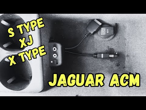 Видео: Как установить Jaguar ACM (модуль аудиоподключения) на XJ, X-type, S-type