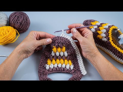 Видео: Легкая модель вязаных тапочек – мастер-класс для начинающих!
