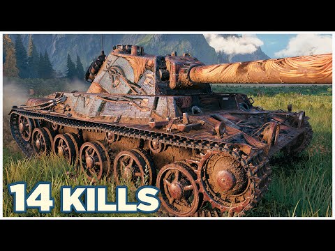 Видео: Lansen C • 14 ФРАГОВ • WoT Gameplay
