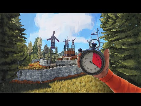 Видео: Оставил клан без дома за 30 секунд Rust/Раст