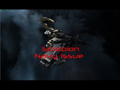 Видео: EVE online Scorpion Navy Issue лучший шип для новичков - миссии 4лвл