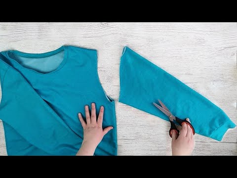Видео: ИЗ СТАРОЙ КОФТЫ СШИЛА ЧУДЕСНЫЙ ДЕТСКИЙ КОСТЮМ!