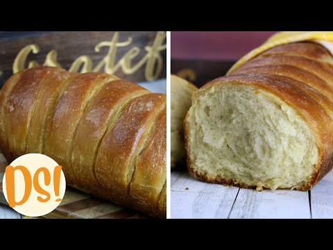 Видео: Хлеб на закваске с маслом! Аппетитный хлеб с маслом! Вы должны попробовать этот хлеб!