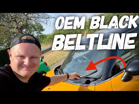 Видео: Mini F56 Как установить OEM Piano Black Beltline 51135A0B944 Waistline Dechrome