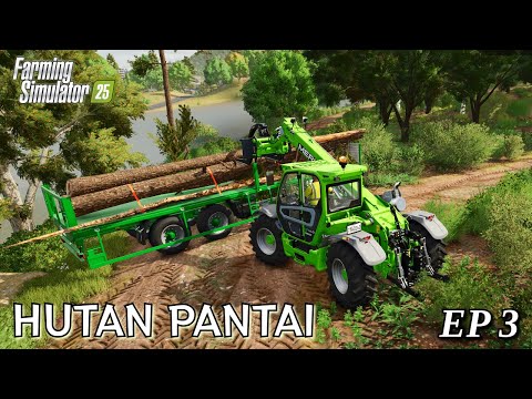 Видео: ОТ ТРЪН, ТА НА ГЛОГ | Farming Simulator 25 - Hutan Pantai #3