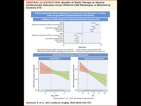 Видео: Взаимодействие между статинами, фенотипами ИБС, результатами КТ и сердечно-сосудистыми исходами