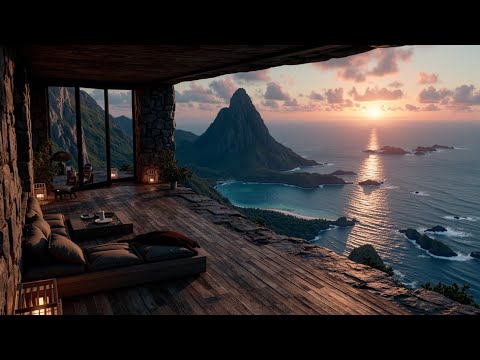 Видео: Deep Chillout Ocean Sunset Music for Relaxing & Focus - Идеальная Атмосфера для Учебы