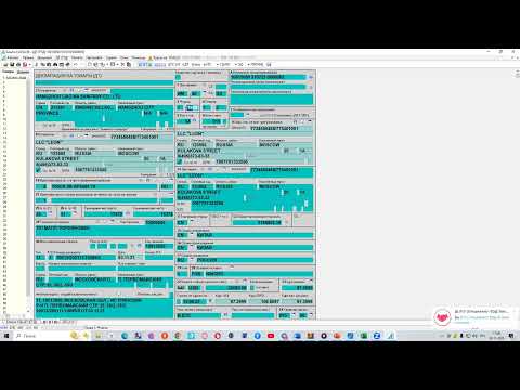 Видео: Как заполнить декларацию на товар.
