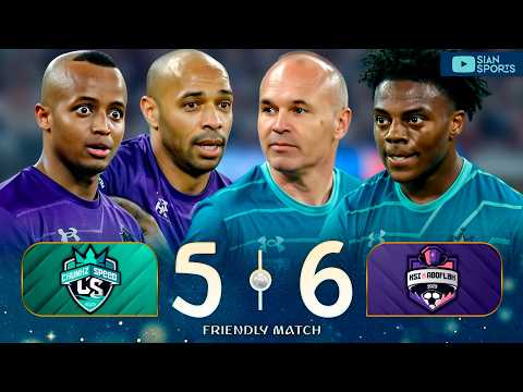 Видео: ИНЬЕСТА, ГЕНРИ, ДЕЛЬ ПЬЕРО, ЛЕГЕНДЫ ФУТБОЛА И ВЛИЯНИЕ! БЛАГОТВОРИТЕЛЬНАЯ ИГРА 2025