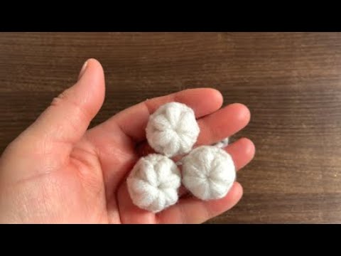 Видео: Вязаные пуговицы  #оксиэлемент #пуговицы #crochet #diy