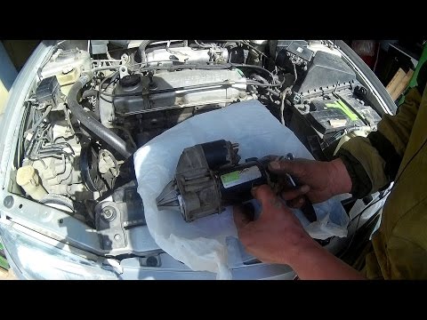 Видео: Лёха & ремонт стартера Mitsubishi Carisma 1996