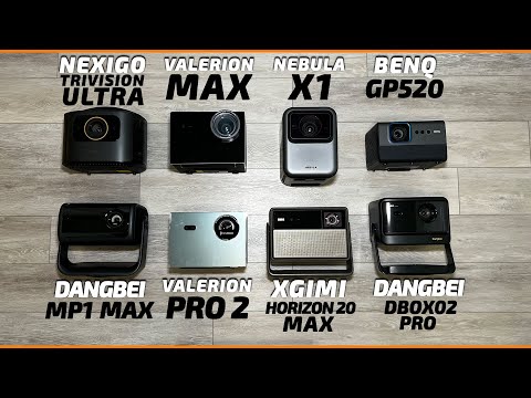 Видео: Обзор лучшего лазерного 4K-проектора 2025 года: Valerion MAX, XGIMI, Nebula, Dangbei, Nexigo, BenQ