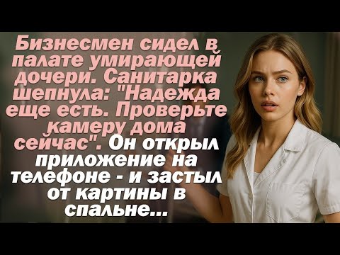 Видео: «Надежда ещё есть: Что бизнесмен увидел на камере в палате дочери»Душевная история о чуде,