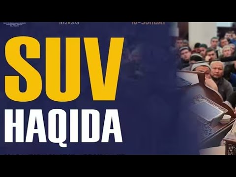 Видео: Сув - ҳаёт манбаи🎙 Шайх Нуриддин Холиқназар ҳазратлари