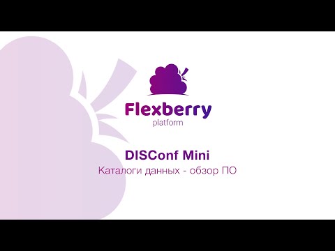 Видео: DISConf Mini №51. Каталоги данных - обзор ПО (часть 1)