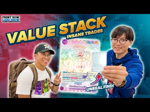 Видео: Начало крупных сделок на Front Row Card Show (точка зрения продавца/One Piece TCG/Pokemon TCG/Uni...