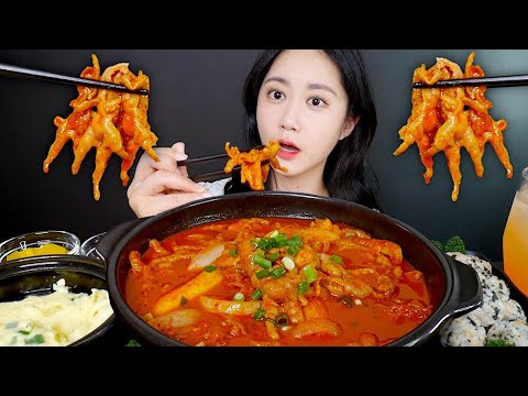 Видео: МУКБАНГ Острые Куриные Ножки Без Костей🔥 Real Sound MUKBANG | АСМР | EATING SHOW