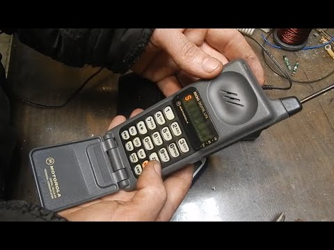 Видео: Реанимация мобилы 90х MOTOROLA MICRO DIGITAL LITE