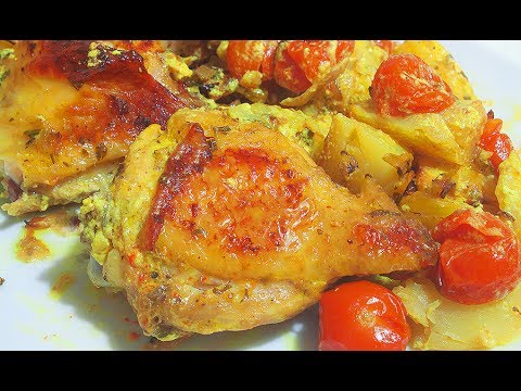 Видео: 🍗Курица с Картошкой в Сливках. Пальчики оближешь)