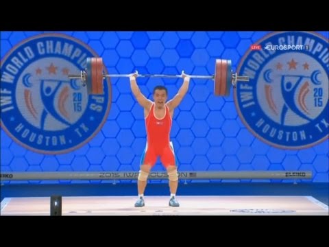 Видео: 2015 World Weightlifting Championships. men 56kg \ Чемпионат мира мужчины до 56кг