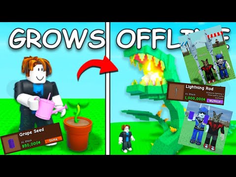 Видео: Grow a Garden 3 часть (путь от бомжа до миллионера)