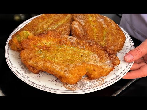 Видео: Турецкая жена бизнесмена открывает секрет: Жареные кабачки вкуснее мяса! Рецепт готов за 60 минут.
