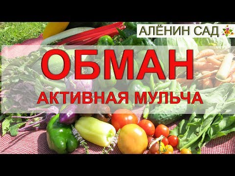 Видео: КРУГОМ ОБМАН 😭 Активная мульча или компост??? / Введение в заблуждение?