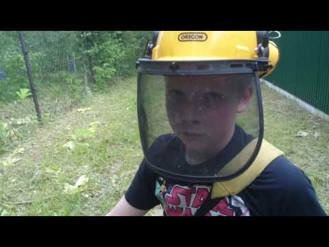 Видео: Кошу траву - как надо !   бензокоса ALCO