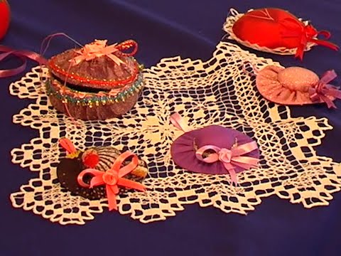 Видео: Уроки рукоделия. Шляпка – игольница | 2007