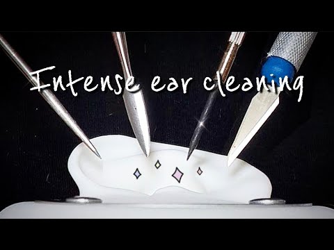 Видео: ASMR Лучшее сочетание острых инструментов. Интенсивная чистка ушей с помощью 4 инструментов