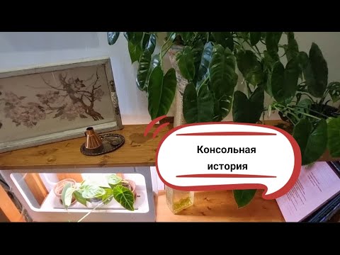 Видео: Деревянный консольный стол. Как просто сделать эклектичный предмет мебели.