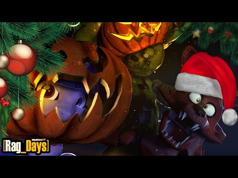 Видео: [Rag_Days] 🎄 Как сделать себе Хэллоуин: КоКшмар перед Рождеством 🎄 #2