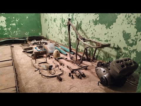 Видео: Реставрация мотоцикла Иж Юпитер 1962 года. Самый редкий юпитер - полное восстановление. 5 серия