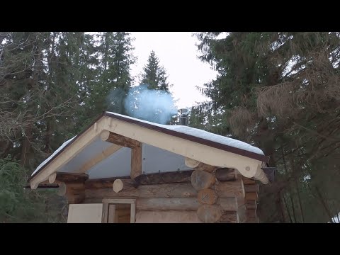 Видео: Строю Избу, в одинокого.. (часть 9)