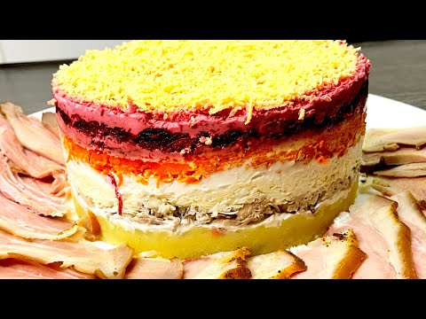 Видео: 🐟🧥 Новый вкус салата "Селедка под шубой" с копченой селедкой - закоптил сам в квартире на кухне!