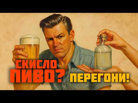 Видео: Тройной перегон испорченного пива во вкуснейший самогон
