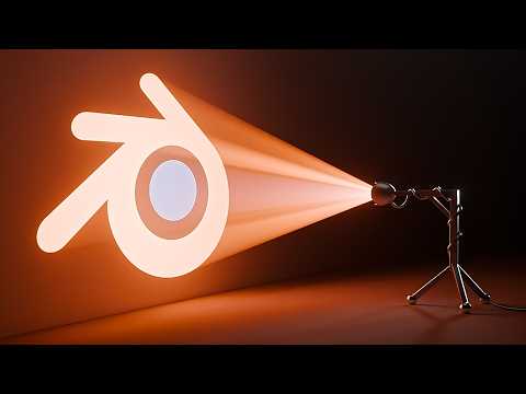 Видео: Создайте объемный проектор в Blender за 11 минут!