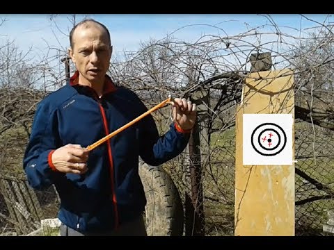 Видео: Самая лучшая рогатка! Рогатка для охоты! Надёжная и мощная рогатка