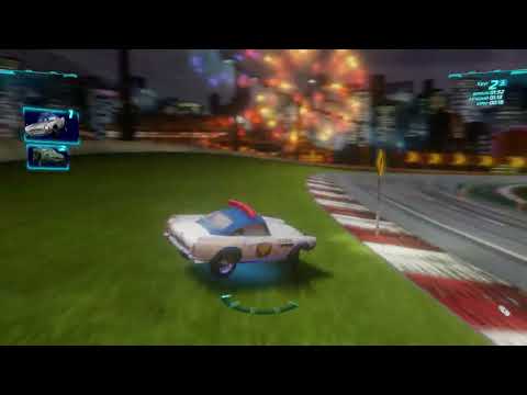 Видео: Тачки 2 (Xbox 360) - Боевой Заезд - Тяжелая Сложность - Заезд "Виста" - Финн-Охрана Аэропорта