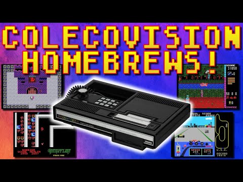Видео: *45* домашних напитков и конверсий ColecoVision!!