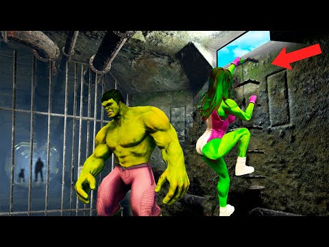 Видео: ХАЛК ӘЙЕЛІМЕН ТҮРМЕДЕН ҚАШТЫ (GTA V)