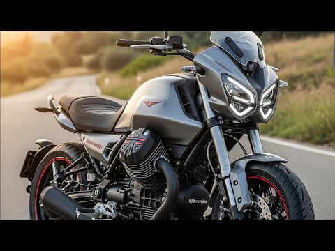 Видео: Moto Guzzi V120 2026 года наконец-то представлен — итальянский мощный зверь уже здесь!